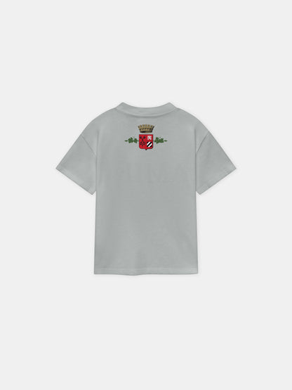 Chateau Crown Tee - Grey | Amiri Sale