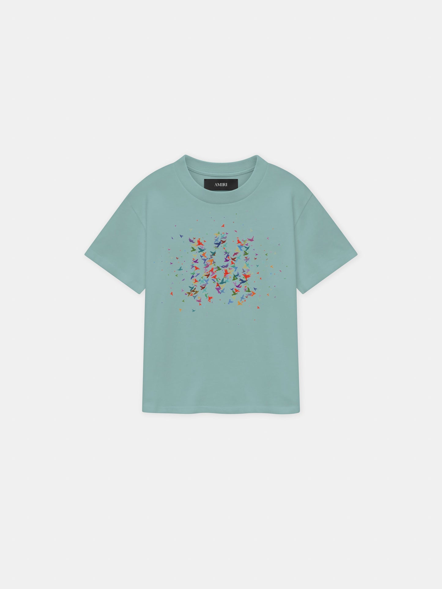 Ma Birds Tee - Ceramic Teal | Amiri Online