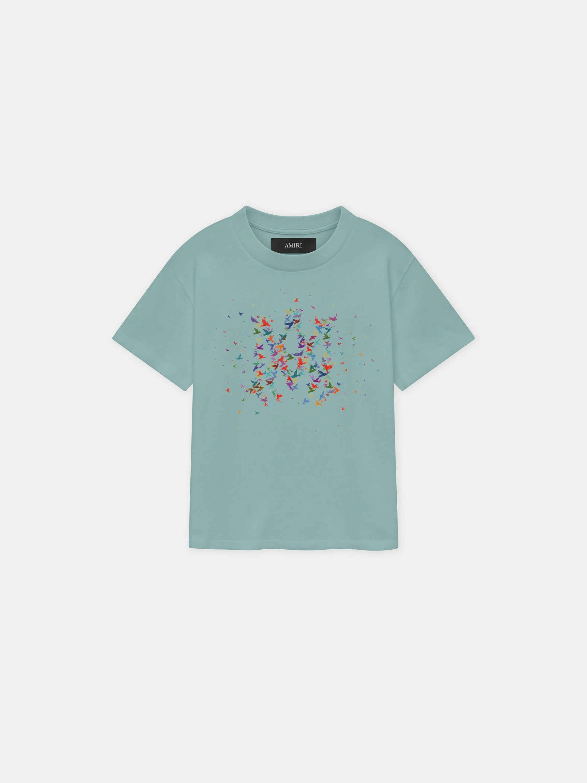 Ma Birds Tee - Ceramic Teal | Amiri Online