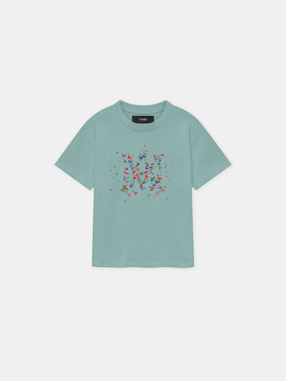 Ma Birds Tee - Ceramic Teal | Amiri Online