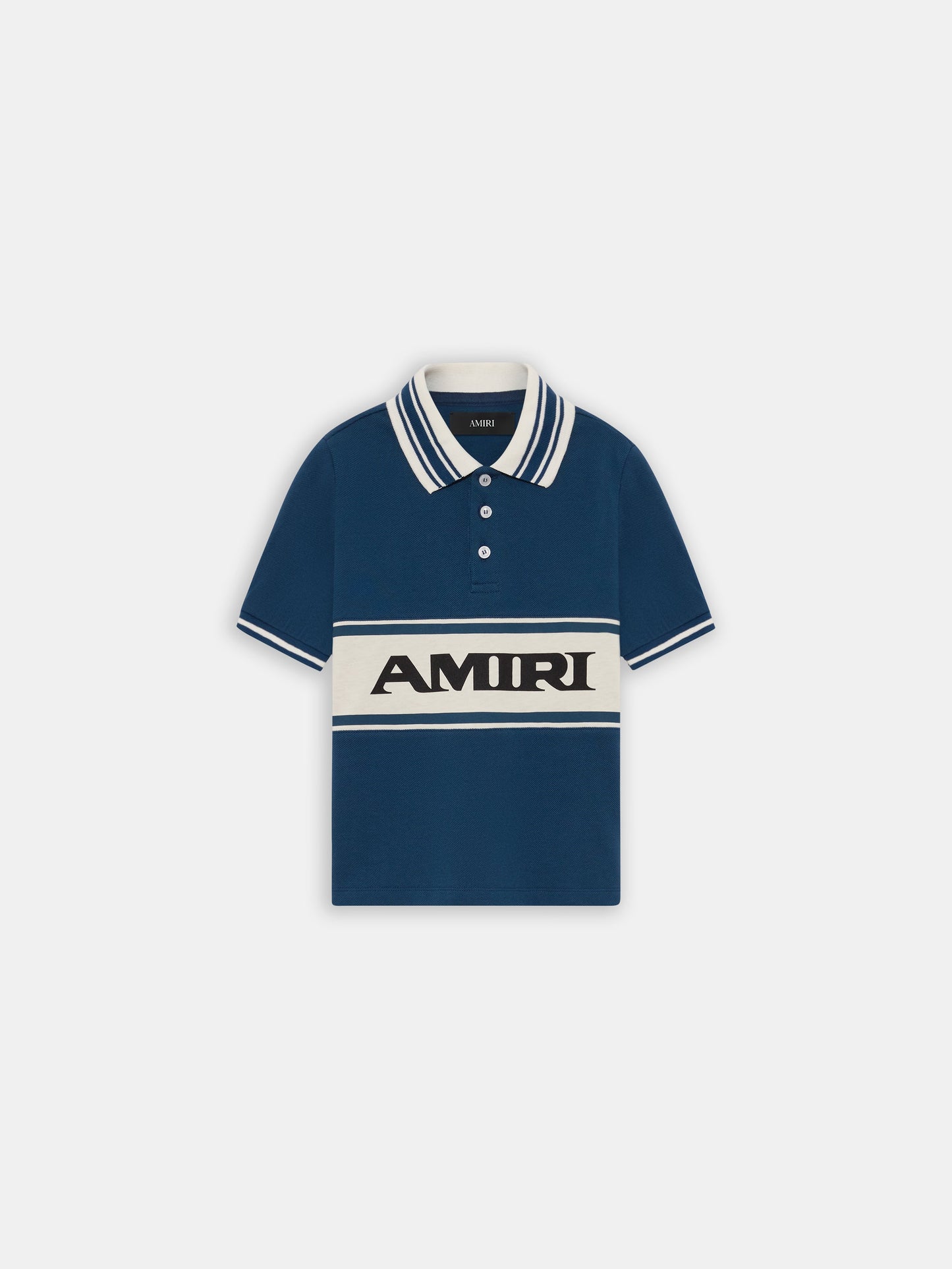 Amiri Sport Polo - Dark Indigo | Amiri Featured