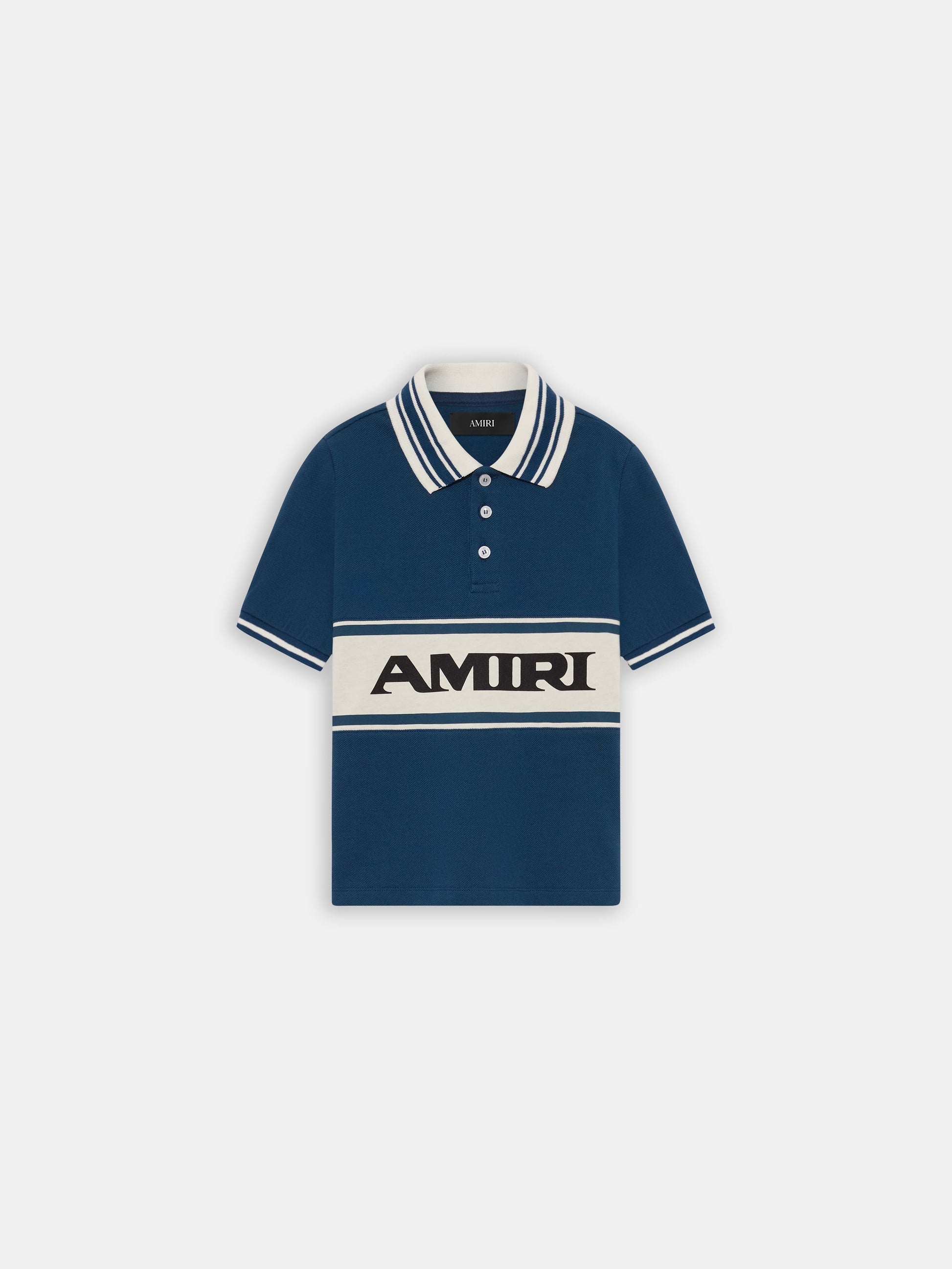 Amiri Sport Polo - Dark Indigo | Amiri Featured