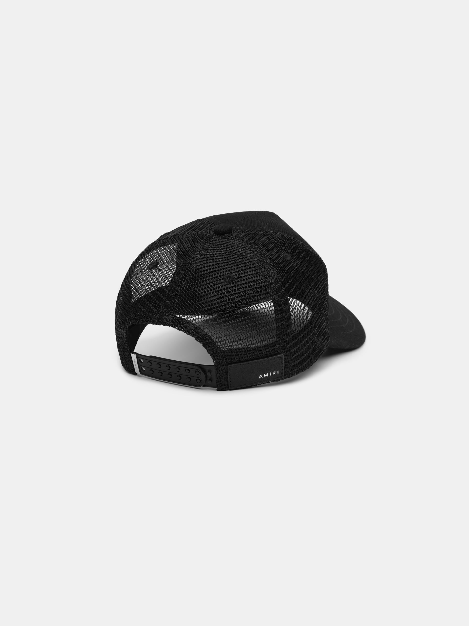 Scribble Ma Quad Trucker Hat - Black | Amiri Value