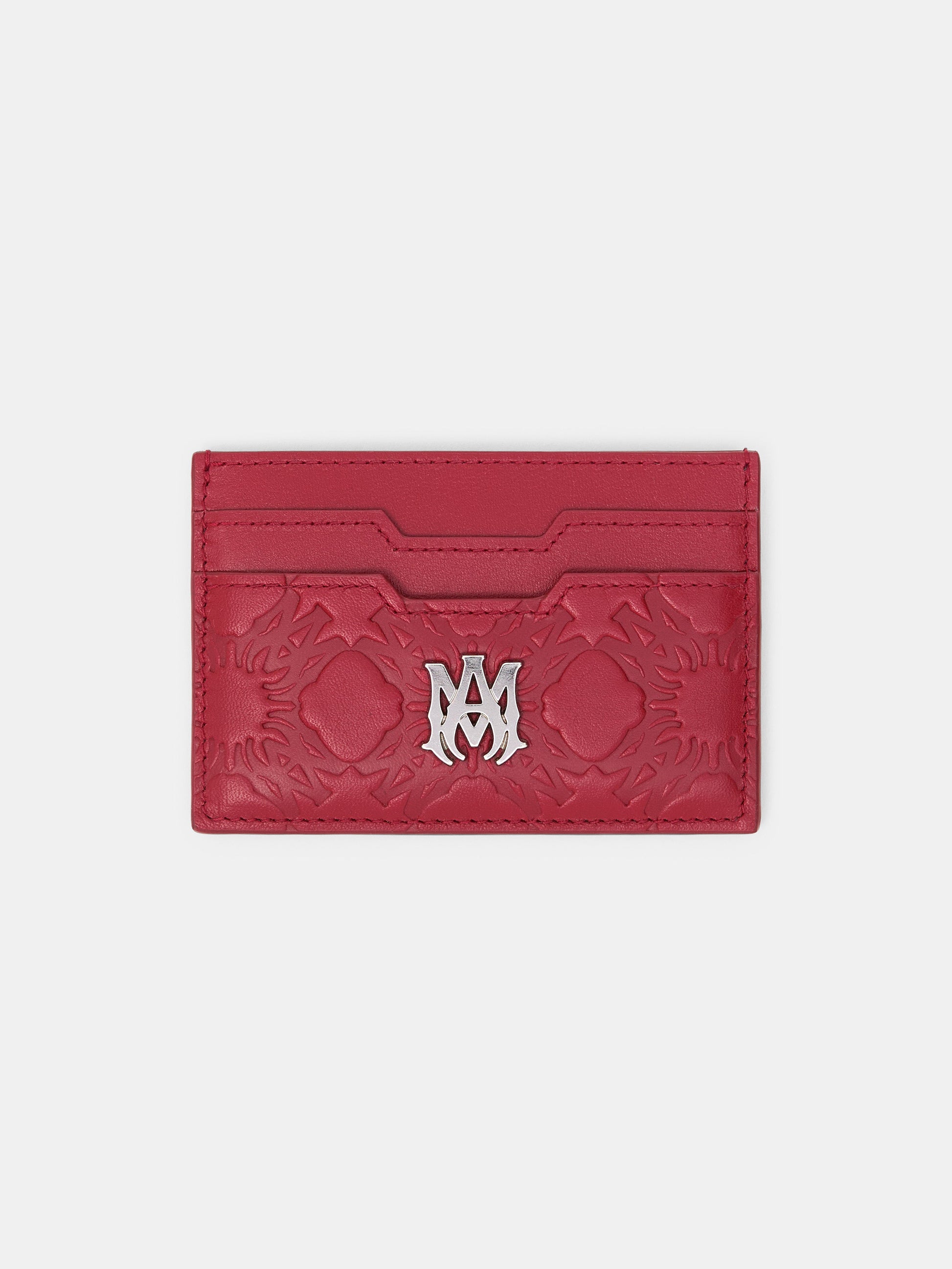 Ma Quad Leather Card Holder - Red Rose | Amiri Affordable