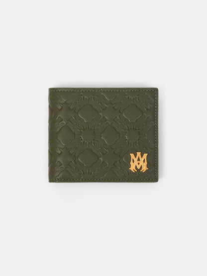 Ma Quad Leather Bifold - Dark Sage | Amiri Budget Friendly