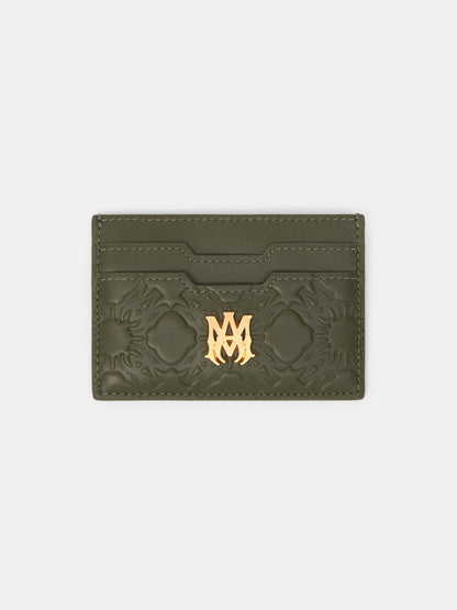 Ma Quad Leather Card Holder - Dark Sage | Amiri Great Deal