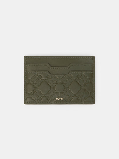 Ma Quad Leather Card Holder - Dark Sage | Amiri Great Deal