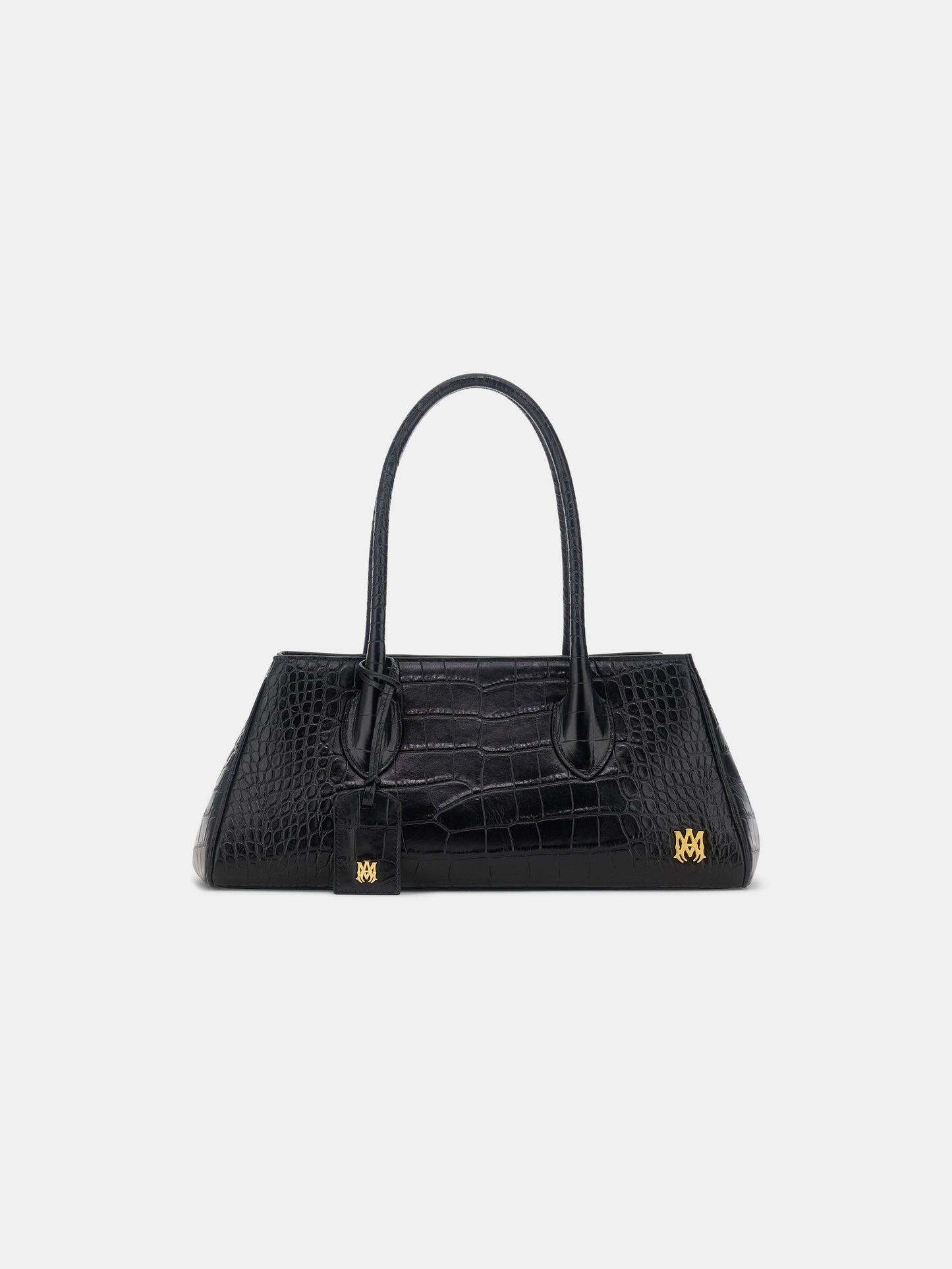 Embossed Croc Honey 40 Shoulder - Black | Amiri Featured