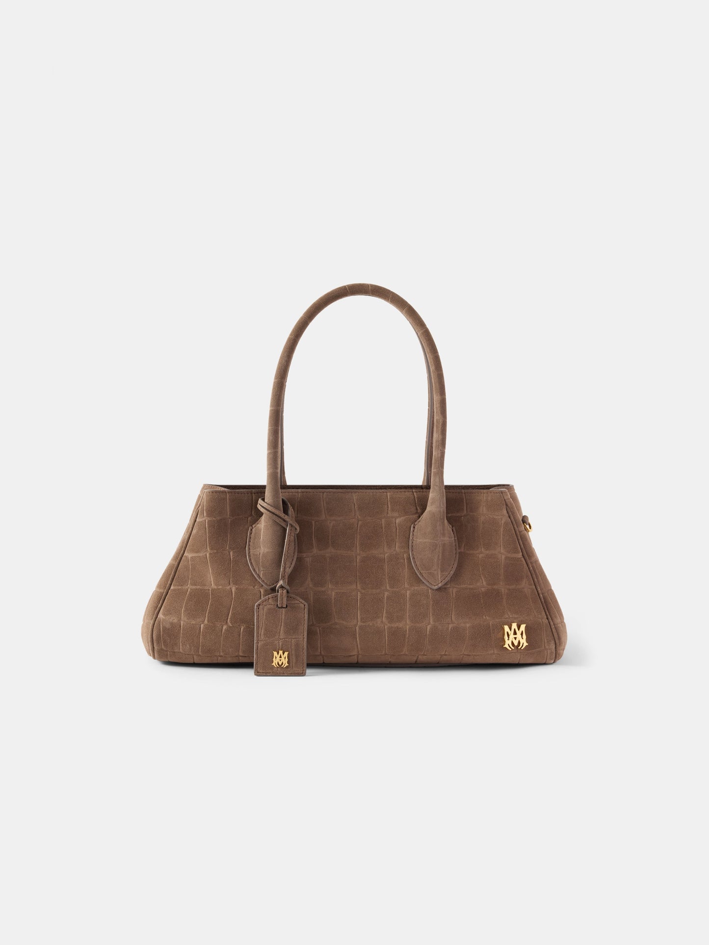 Suede Croc Honey 40 Shoulder - Dark Brown | Amiri Popular Choice