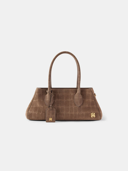 Suede Croc Honey 40 Shoulder - Dark Brown | Amiri Popular Choice