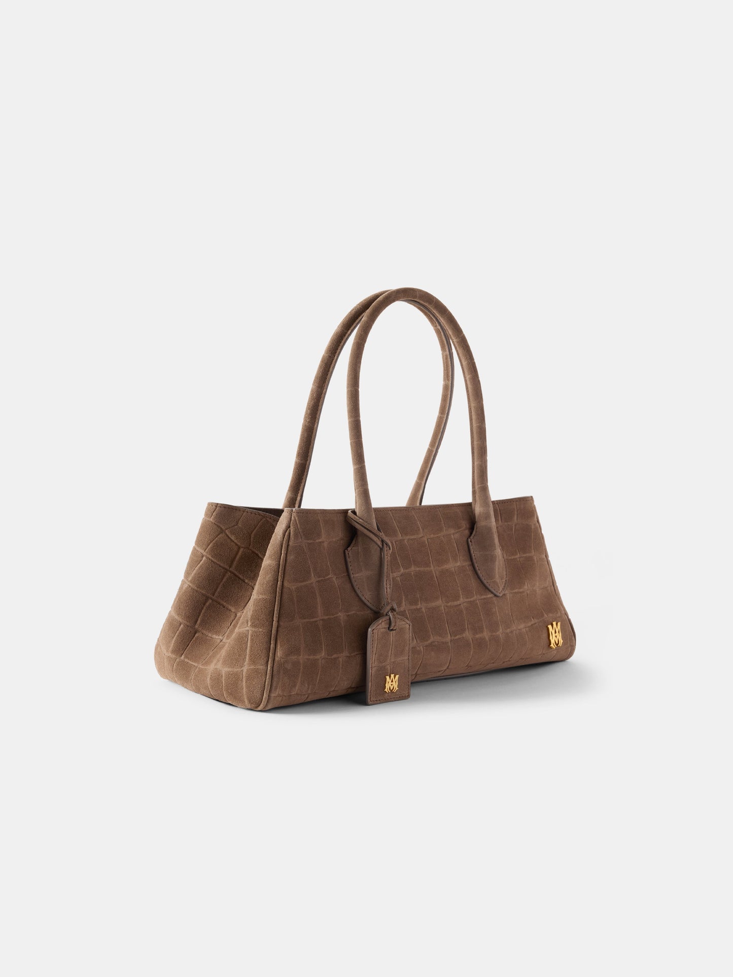 Suede Croc Honey 40 Shoulder - Dark Brown | Amiri Popular Choice