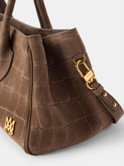 Suede Croc Honey 40 Shoulder - Dark Brown | Amiri Popular Choice