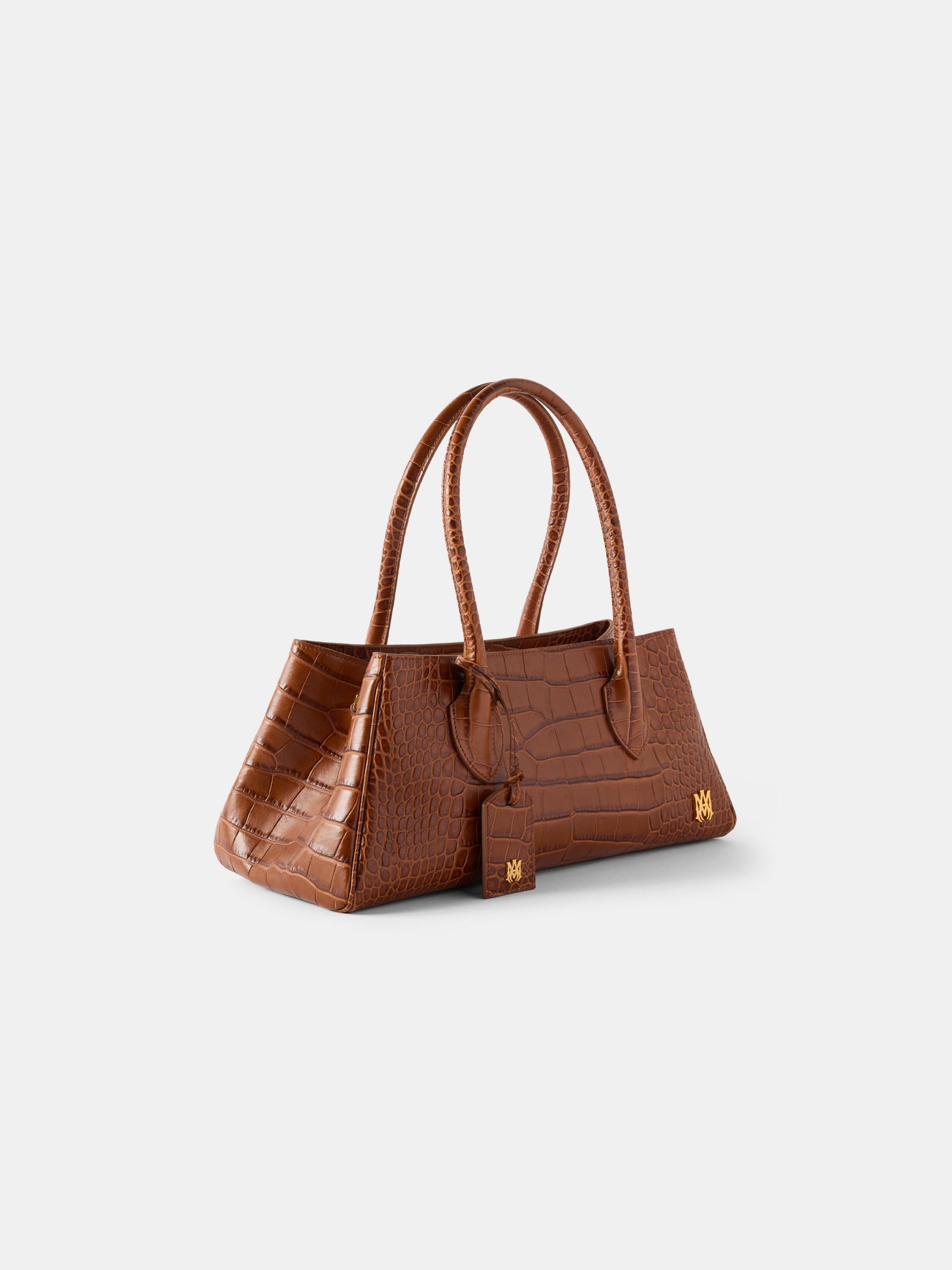 Embossed Croc Honey 40 Shoulder - Whisky | Amiri Best Seller