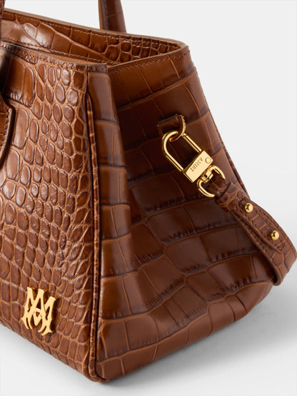 Embossed Croc Honey 40 Shoulder - Whisky | Amiri Best Seller