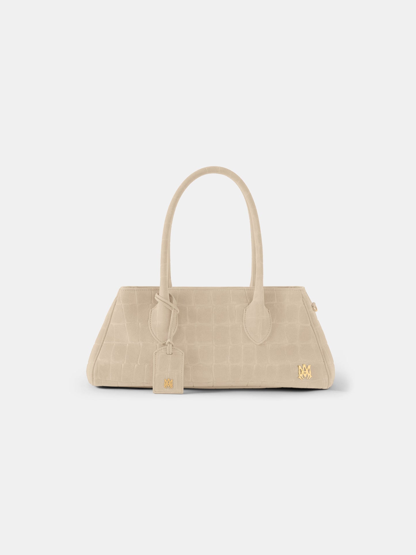 Suede Croc Honey 40 Shoulder - Taupe | Amiri Sale