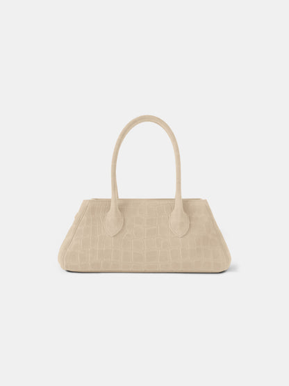 Suede Croc Honey 40 Shoulder - Taupe | Amiri Sale
