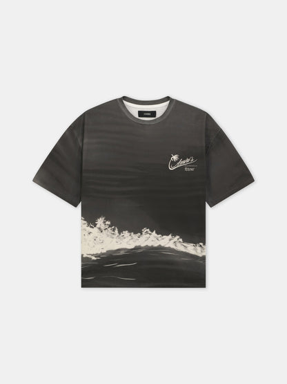 Palms Oversized Tee - Black | Amiri Special Offer