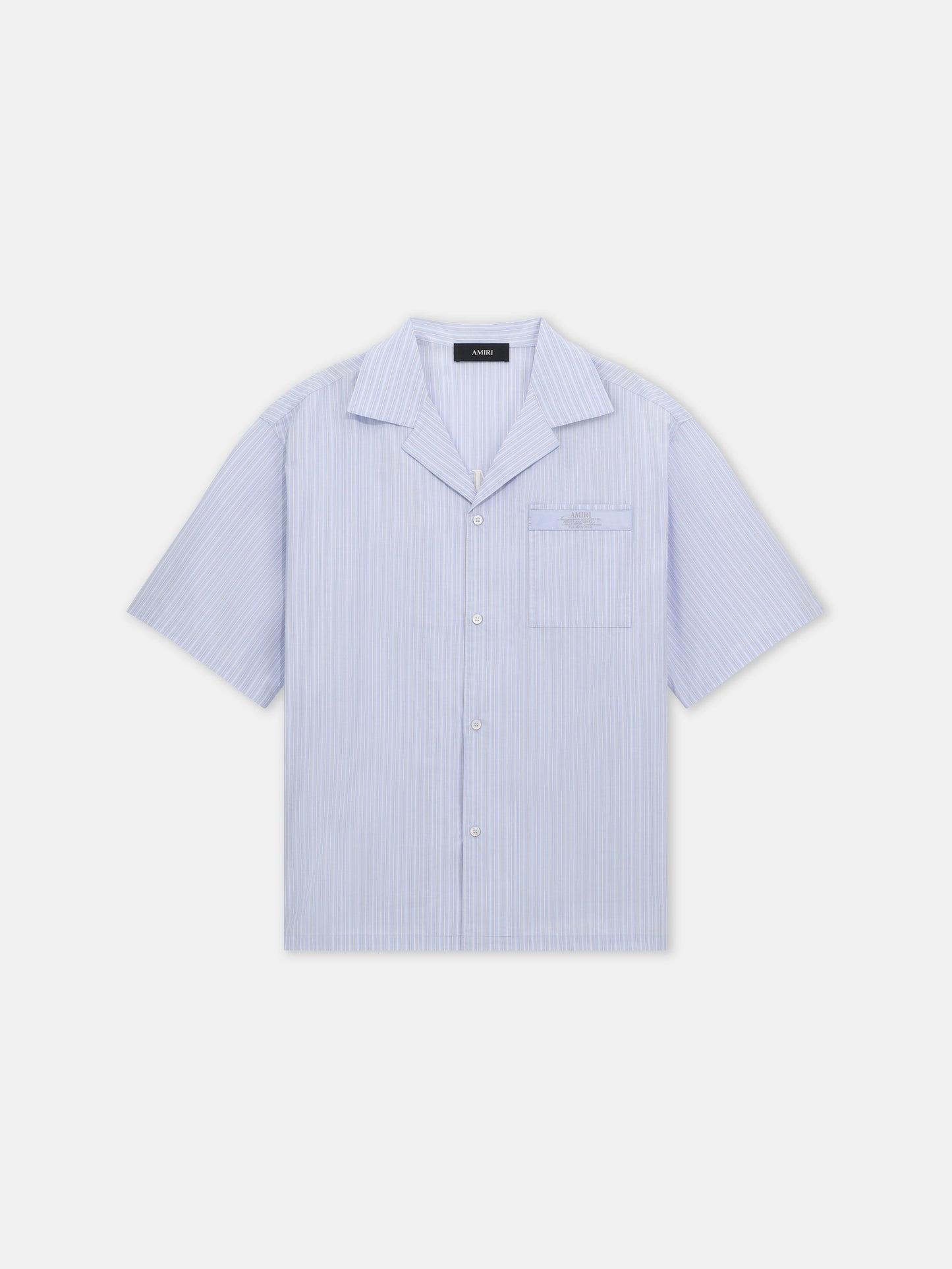 Amiri Spirit Box Camp Shirt - Ashley Blue | Amiri Featured