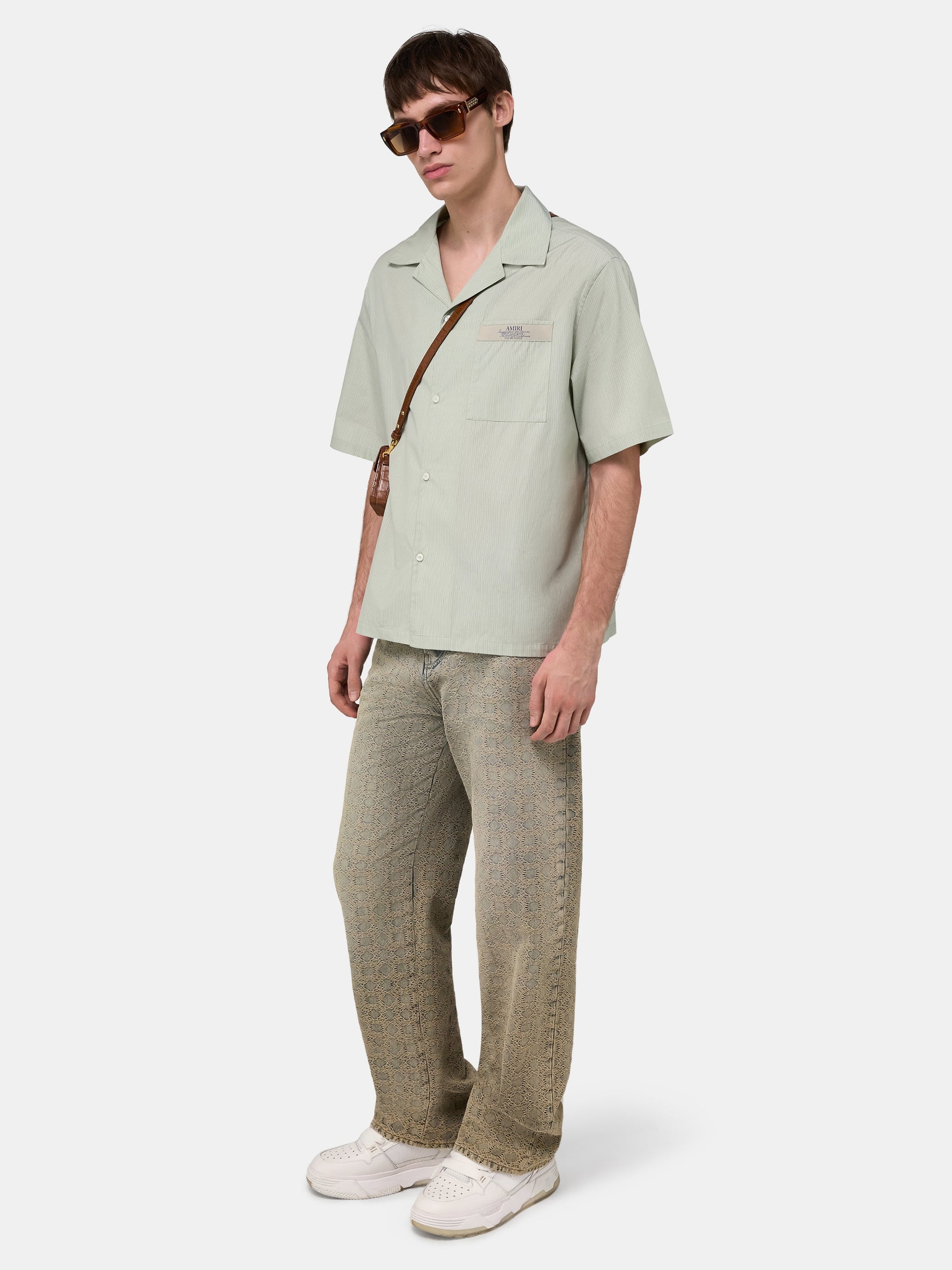 Amiri Spirit Box Camp Shirt - Green | Amiri Popular Choice