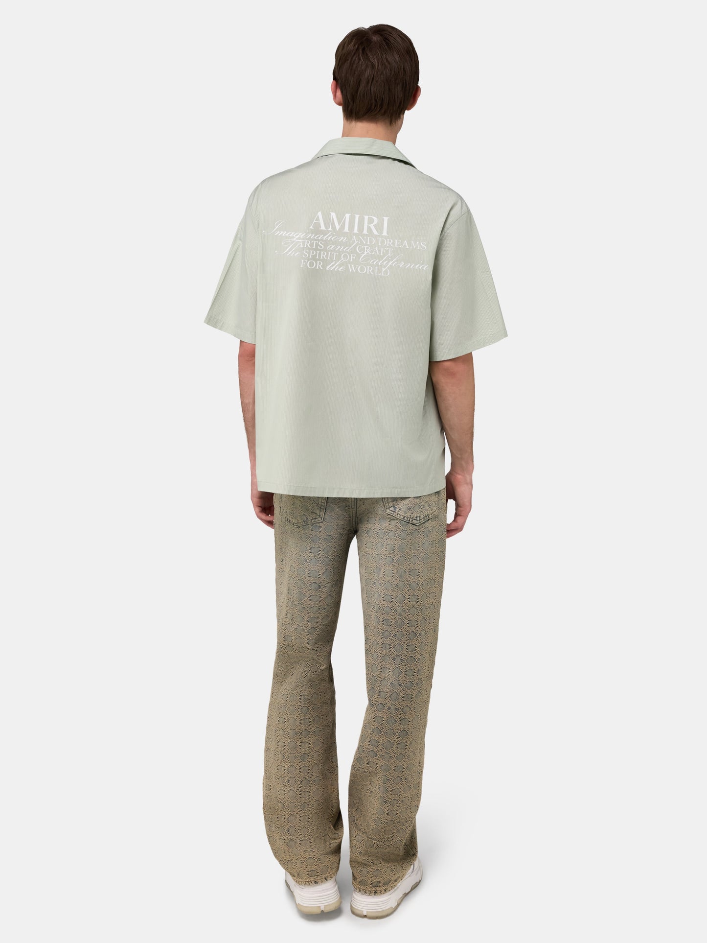 Amiri Spirit Box Camp Shirt - Green | Amiri Popular Choice