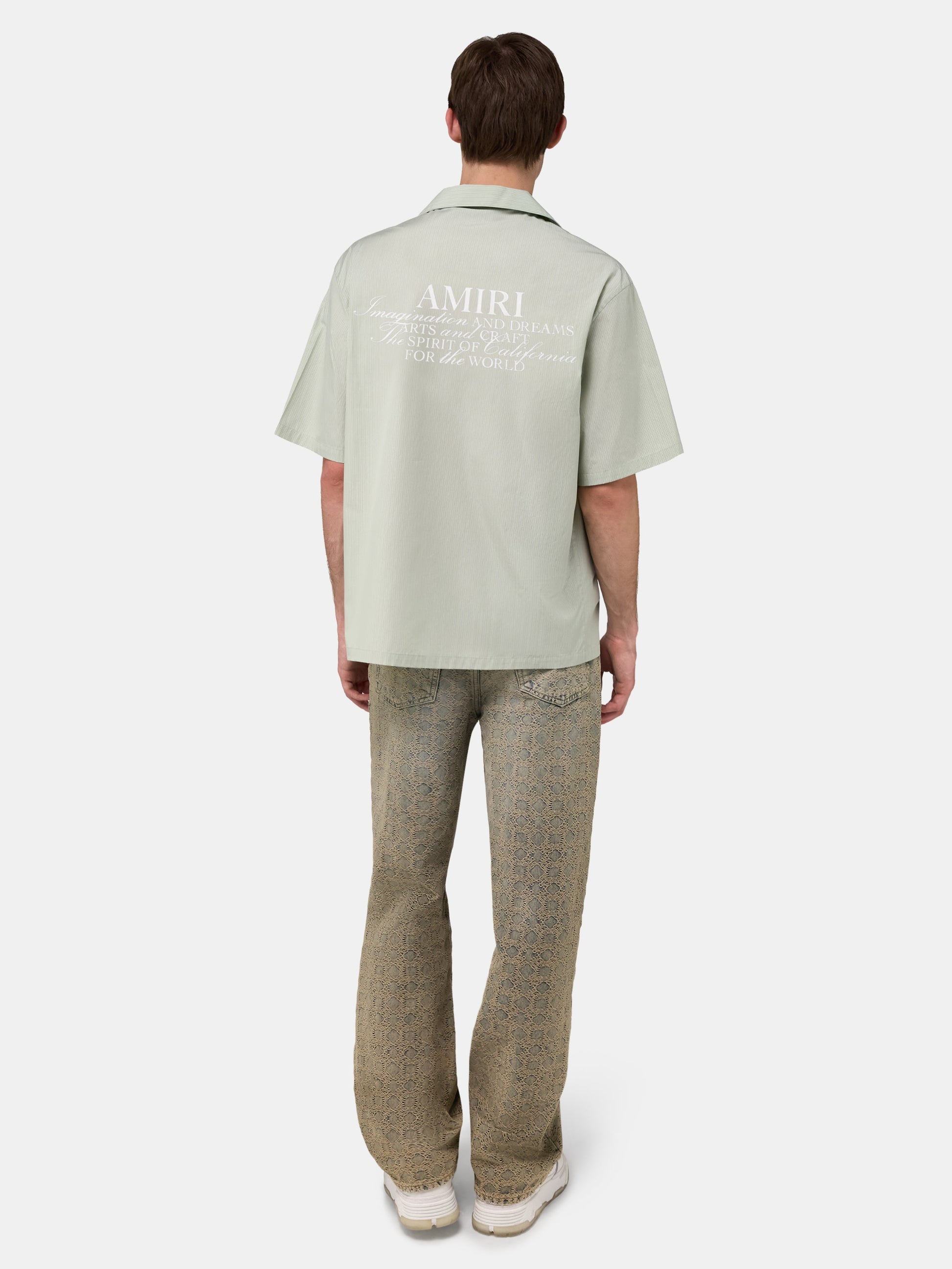 Amiri Spirit Box Camp Shirt - Green | Amiri Popular Choice