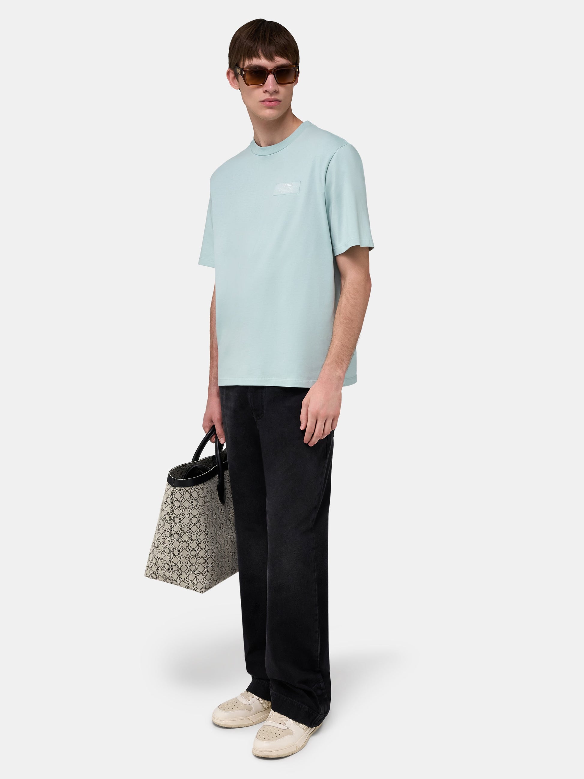 Amiri Spirit Tee - Powder Teal | Amiri Sale