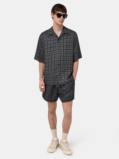 Ma Quad Camp Shirt - Black | Amiri Affordable