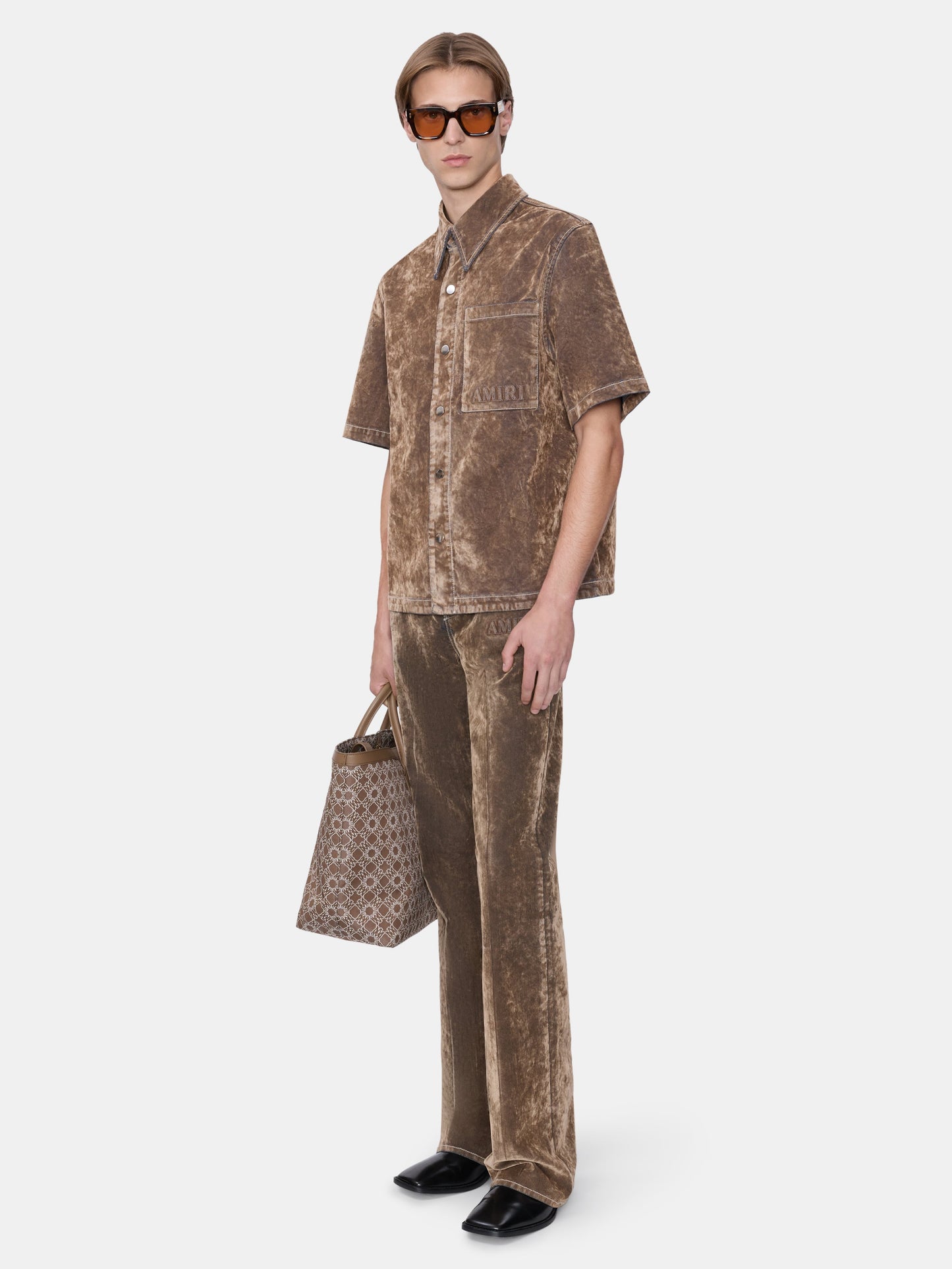 Velvet Flare Jean - Tan | Amiri Popular Choice