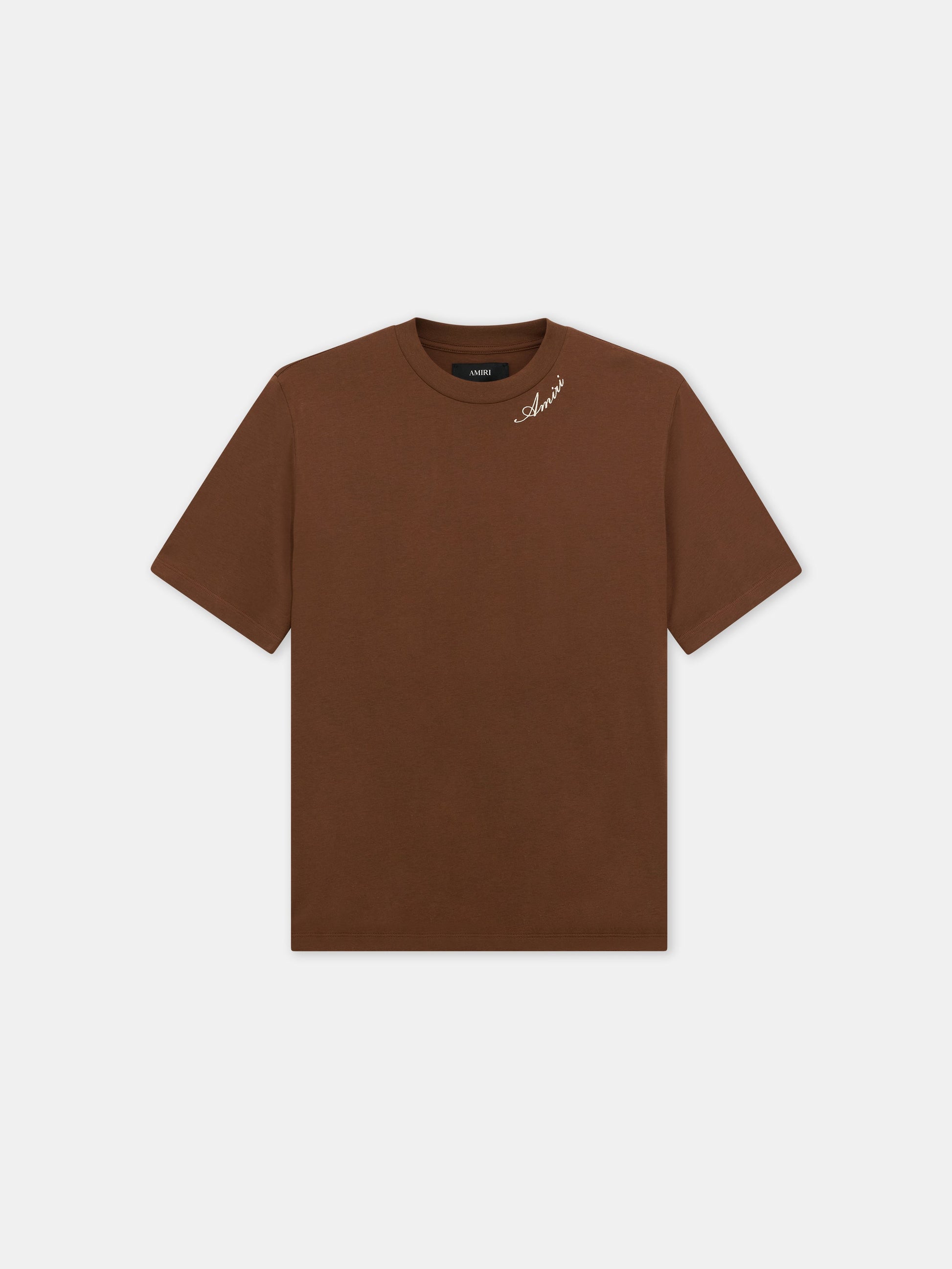 Amiri Script Tee - Tobacco | Amiri Great Deal