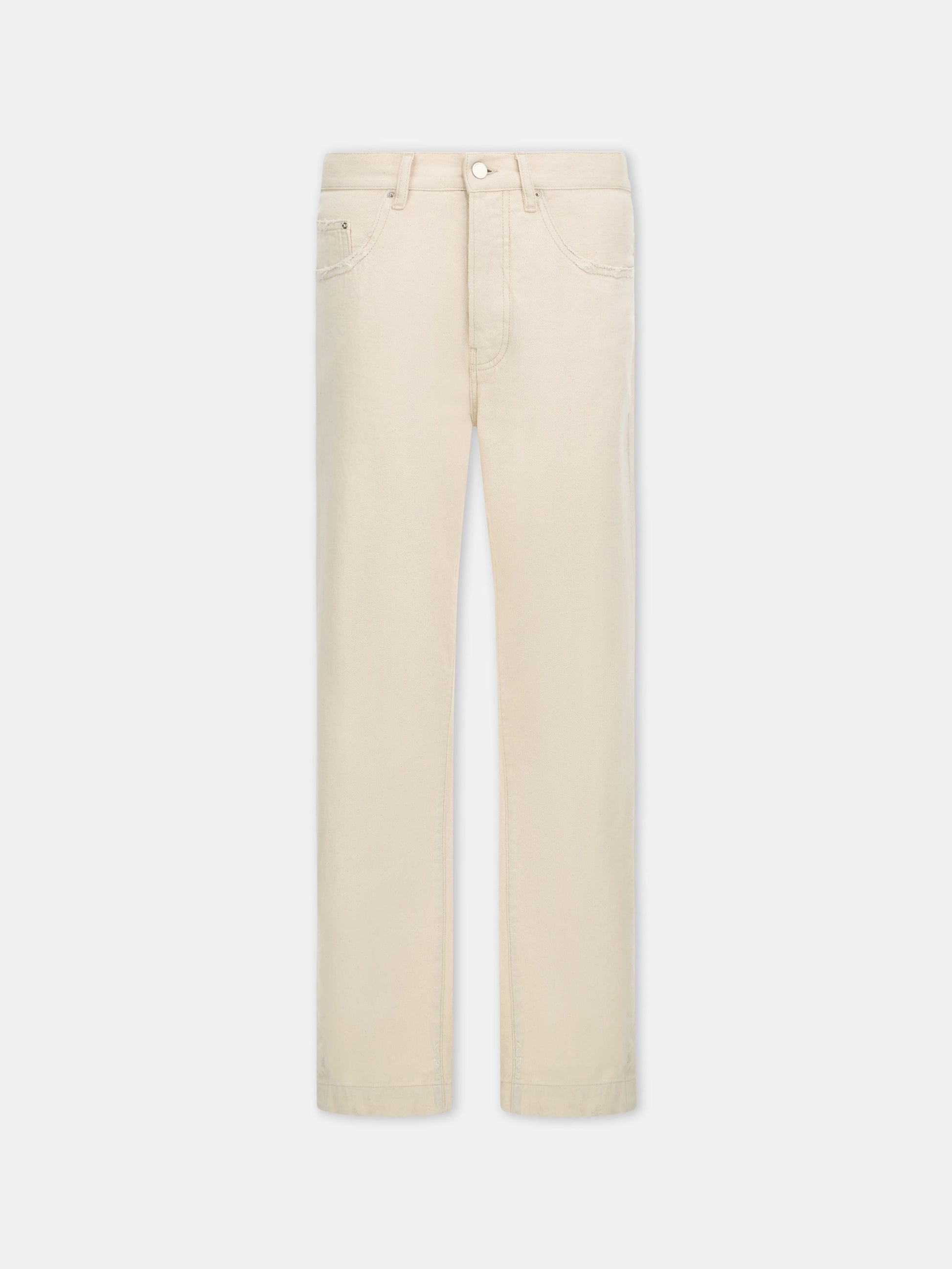 Straight Flare Jean - Ecru | Amiri Popular Choice
