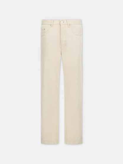 Straight Flare Jean - Ecru | Amiri Popular Choice