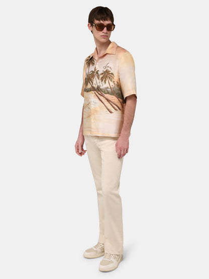 Straight Flare Jean - Ecru | Amiri Popular Choice