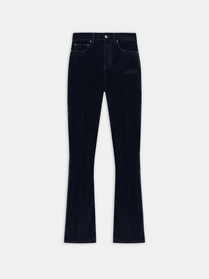 Velvet Flare Jean - Black | Amiri Value