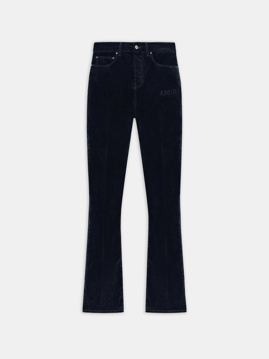 Velvet Flare Jean - Black | Amiri Value