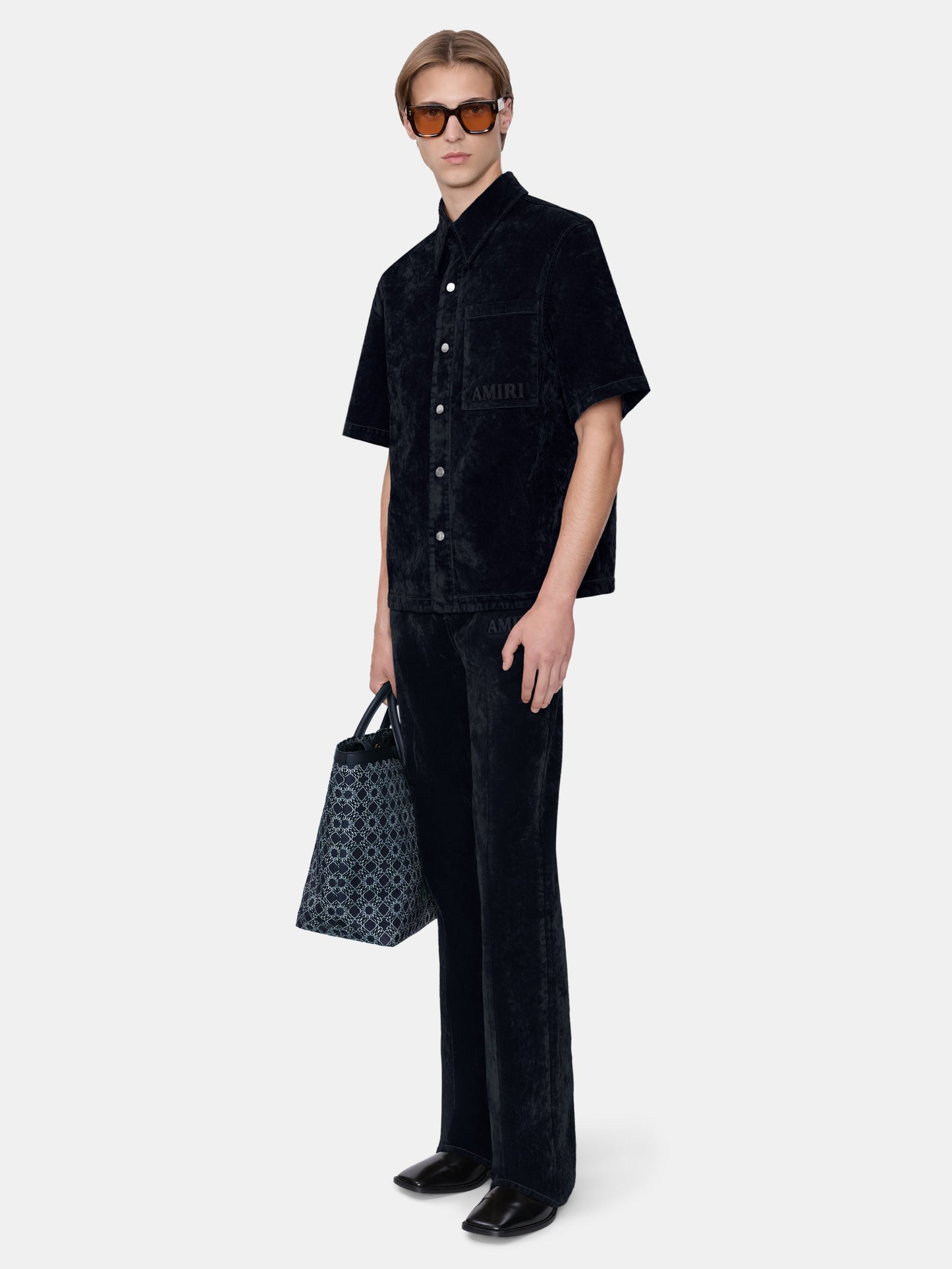 Velvet Flare Jean - Black | Amiri Value