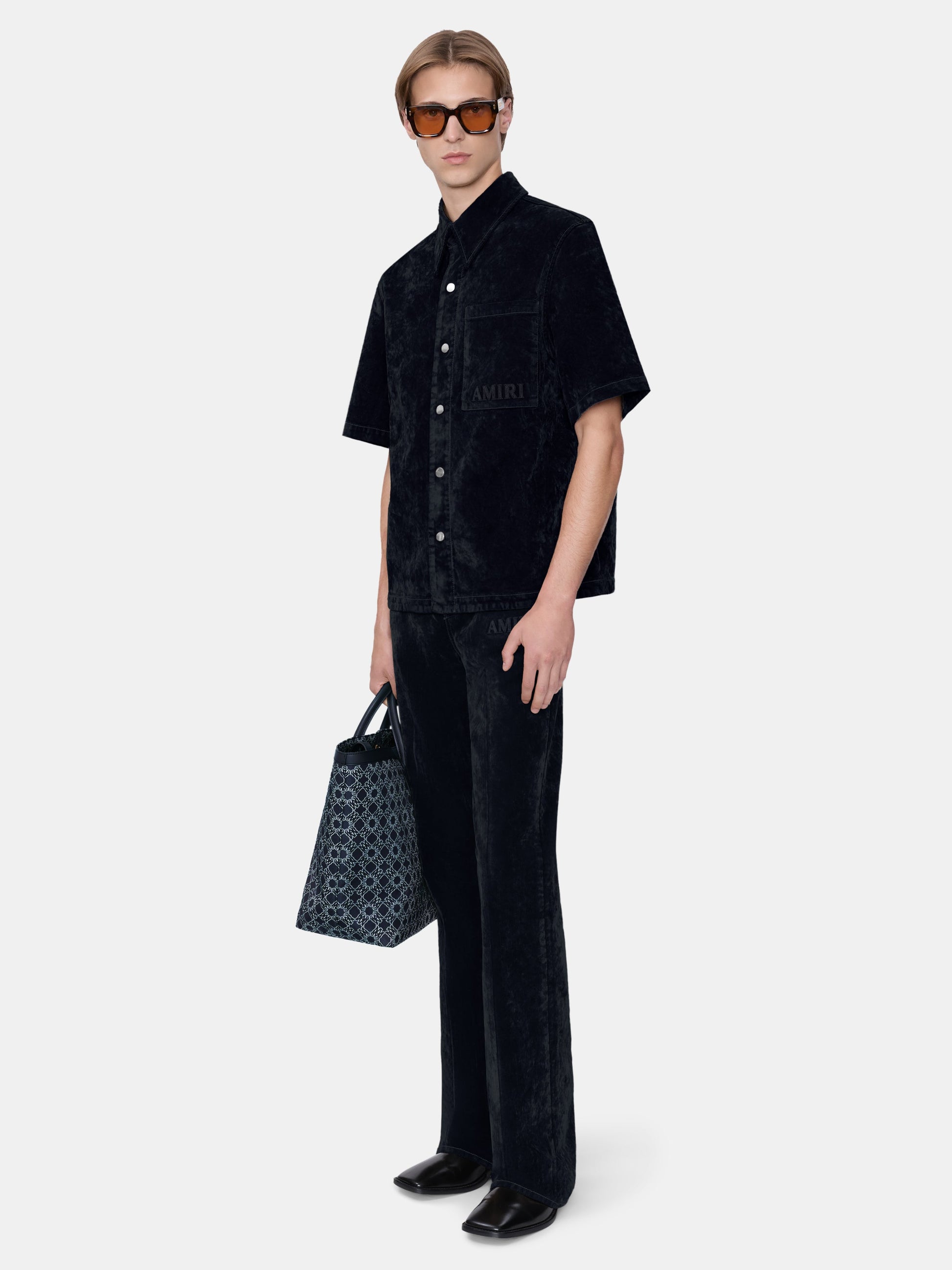 Velvet Flare Jean - Black | Amiri Value