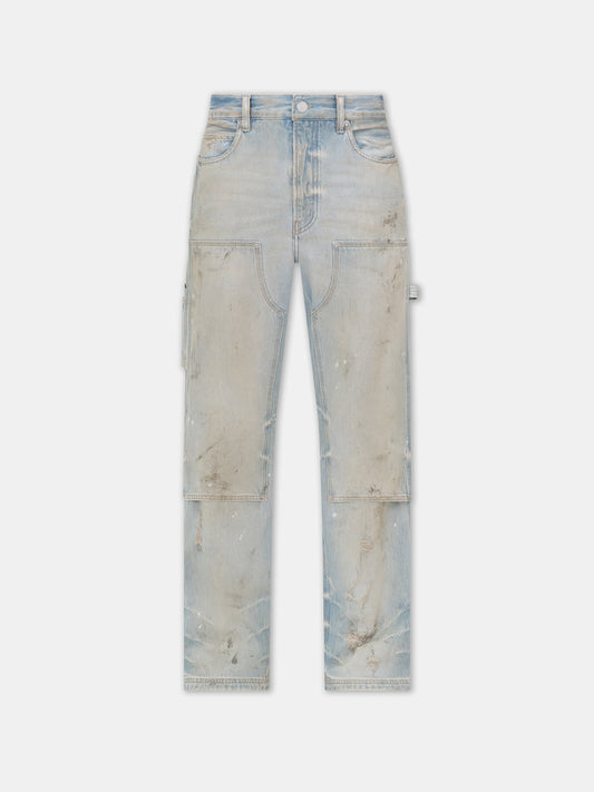 Lightweight Carpenter Jean - Perfect Antique Indigo | Amiri Affordable