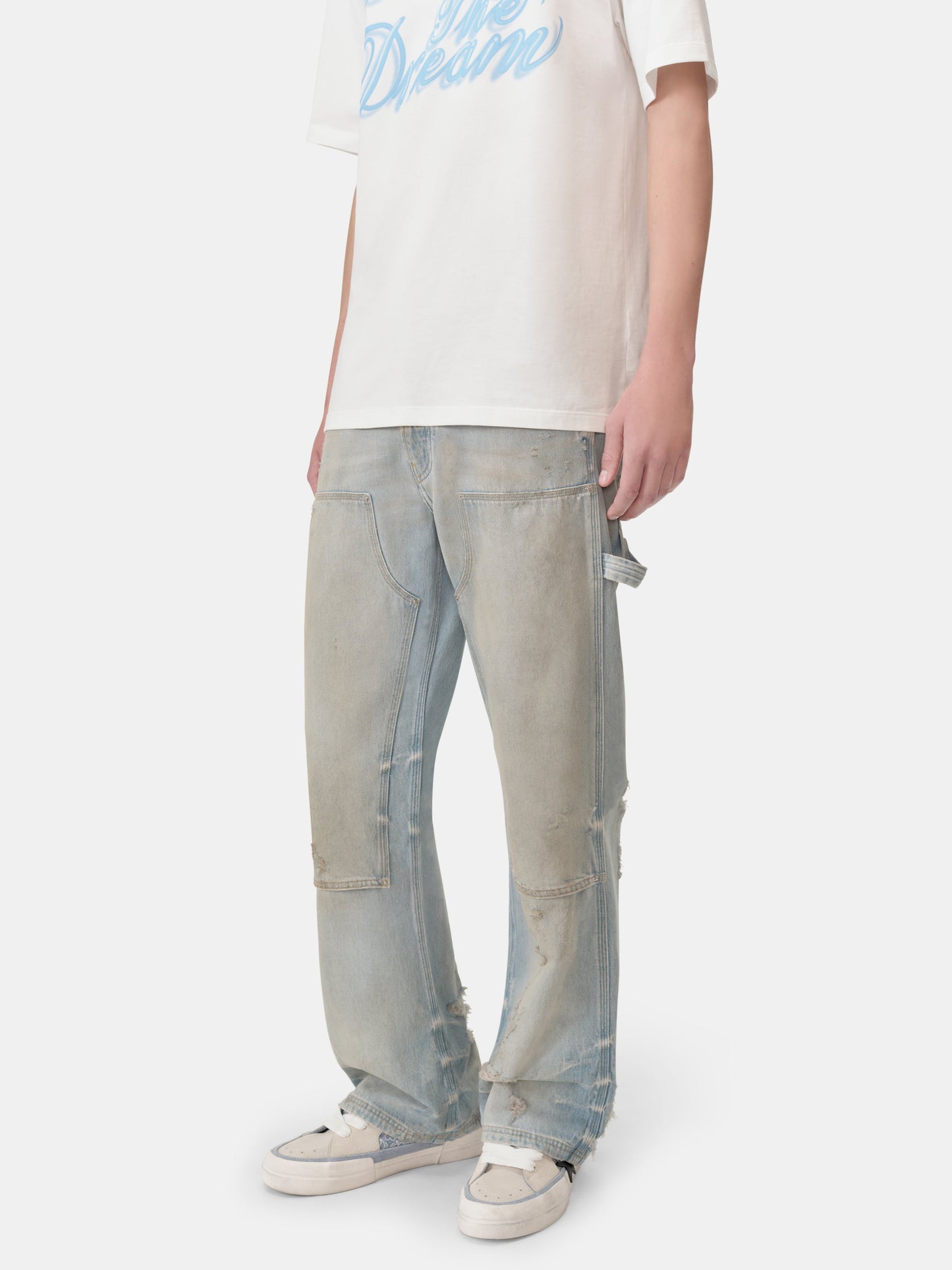 Lightweight Carpenter Jean - Perfect Antique Indigo | Amiri Affordable
