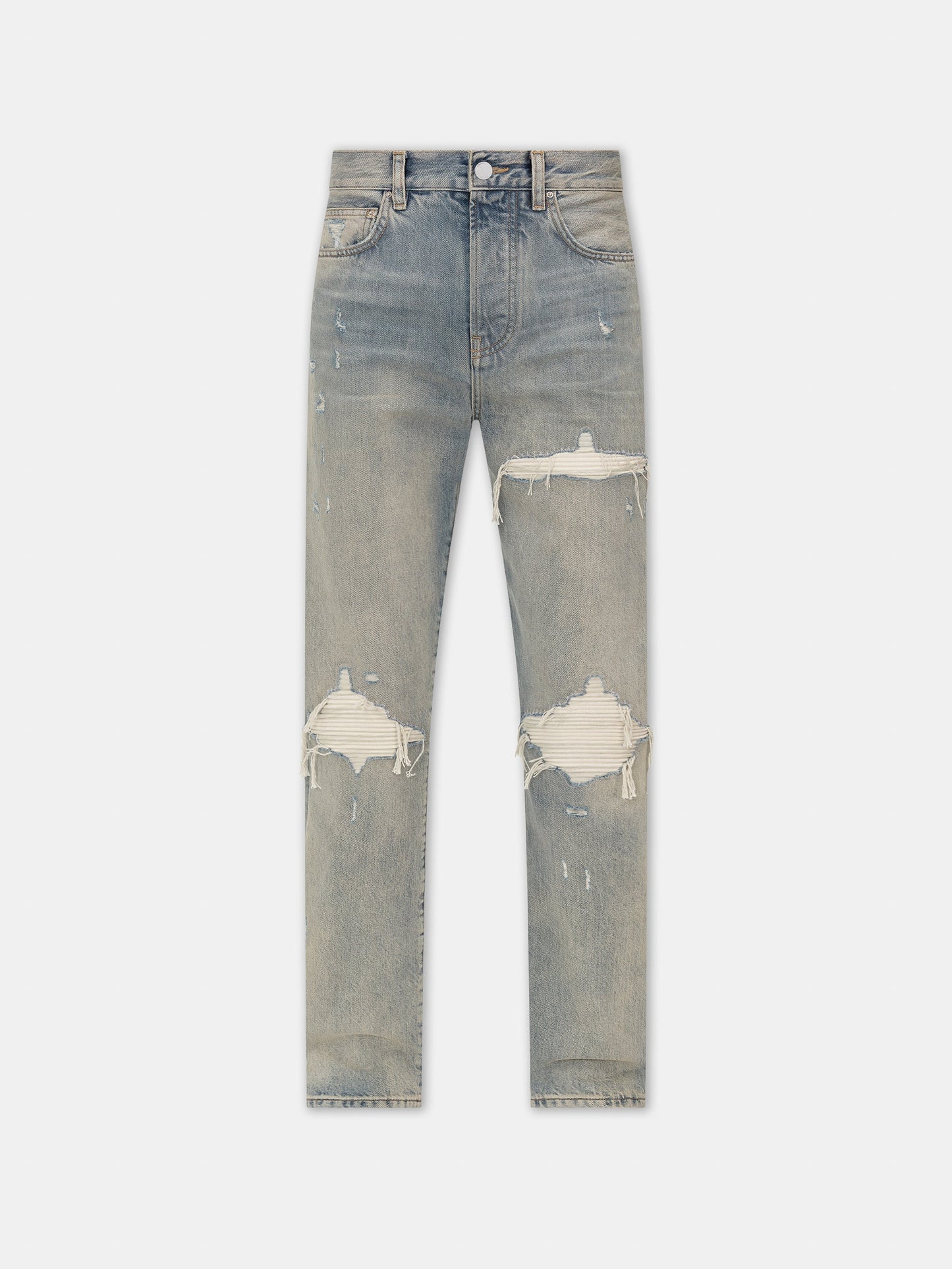 Suede Straight Mx1 Jean - Antique Indigo | Amiri Great Deal
