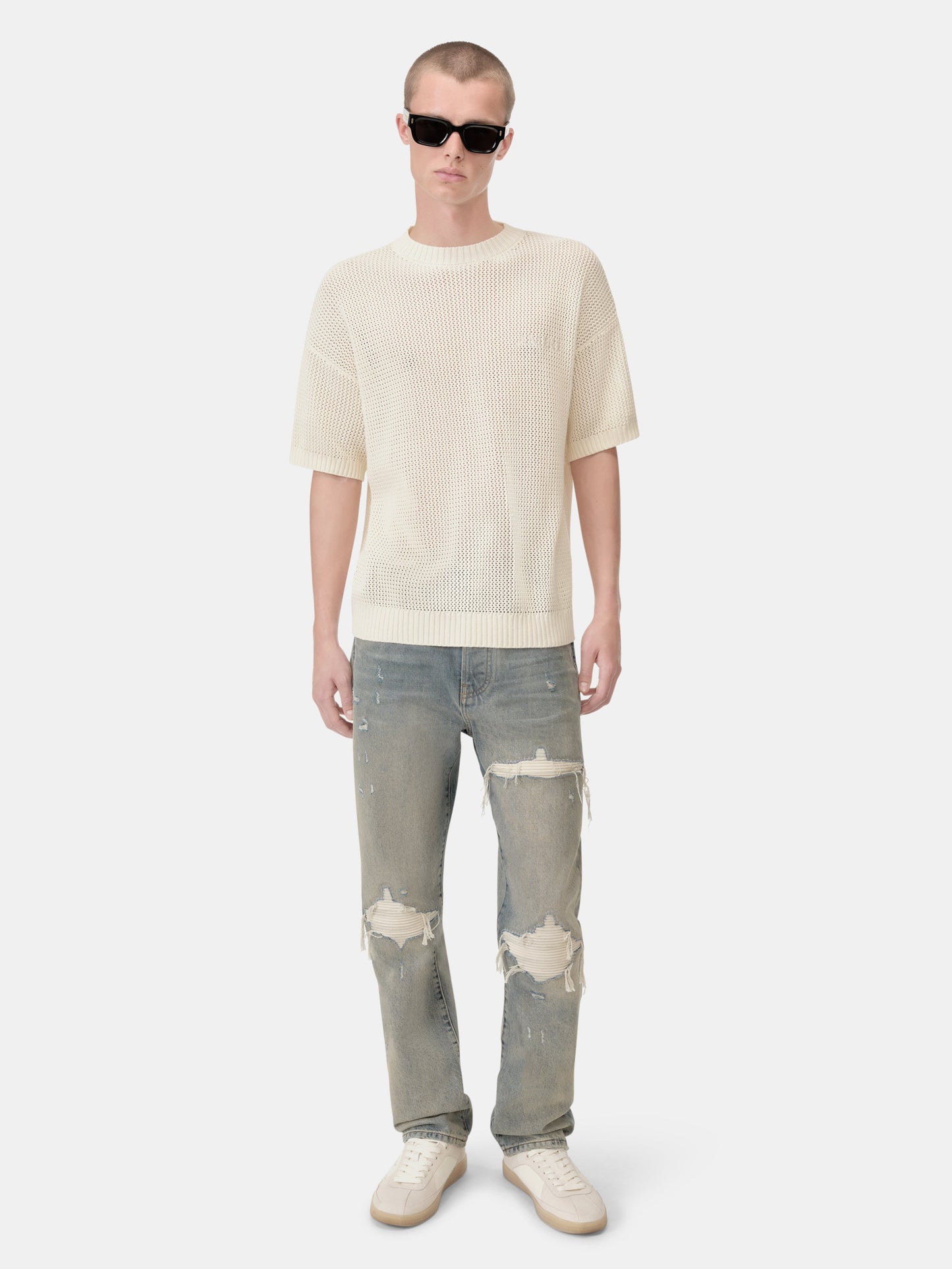 Suede Straight Mx1 Jean - Antique Indigo | Amiri Great Deal