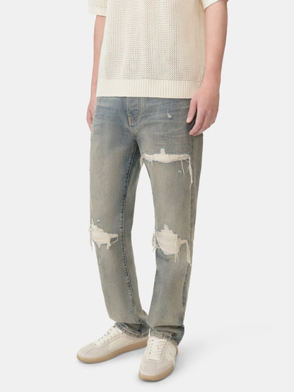 Suede Straight Mx1 Jean - Antique Indigo | Amiri Great Deal