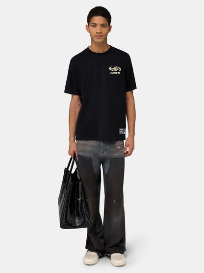 Sporty Lightweight Jersey Tee - Black | Amiri Special Offer