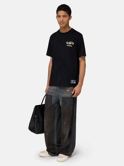 Sporty Lightweight Jersey Tee - Black | Amiri Special Offer