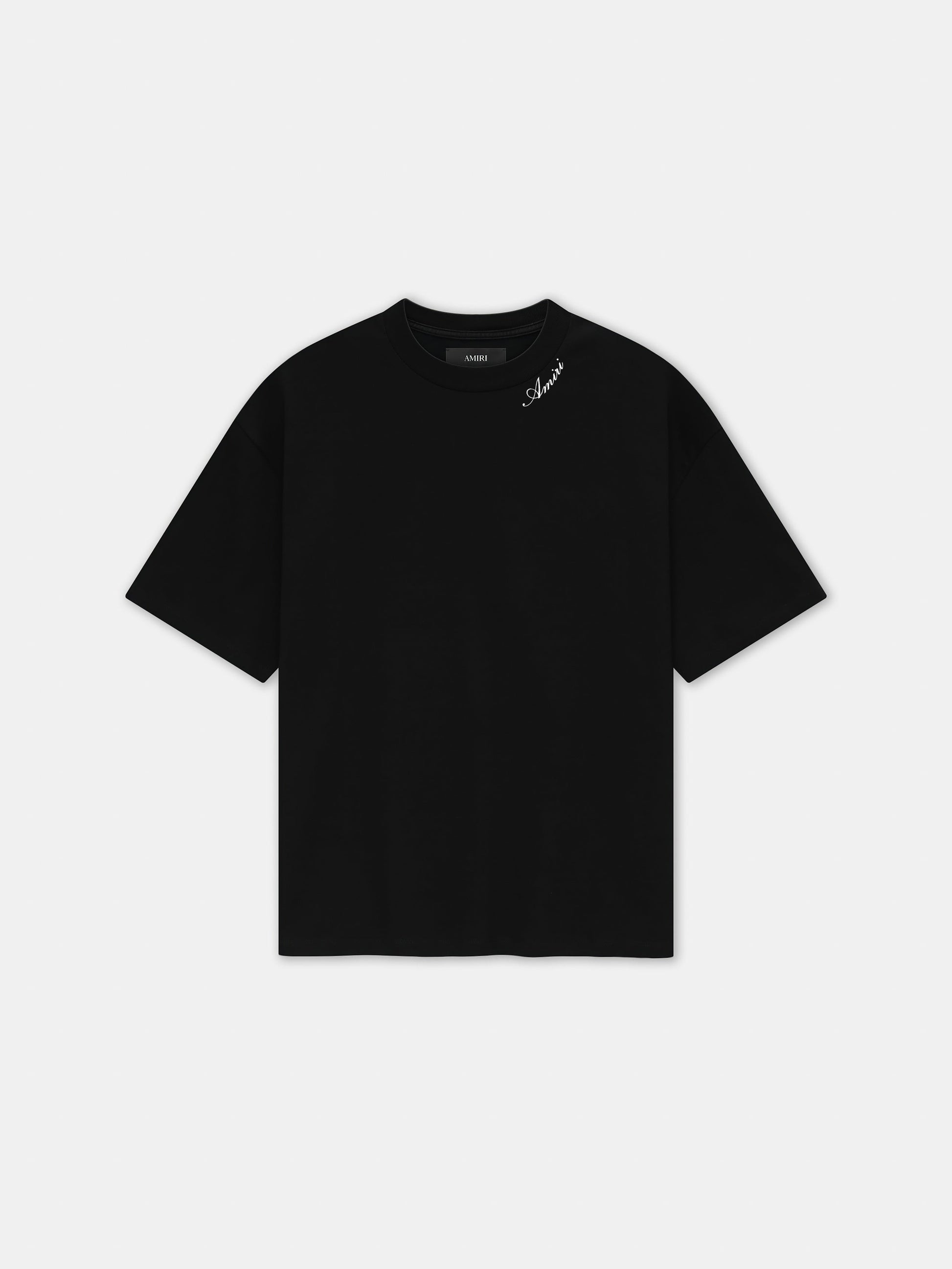 Amiri Script Tee - Black | Amiri Best Seller