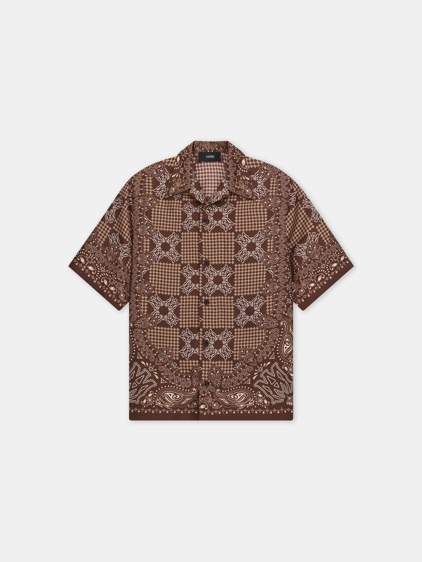 Ma Check Camp Shirt - Tobacco | Amiri Affordable