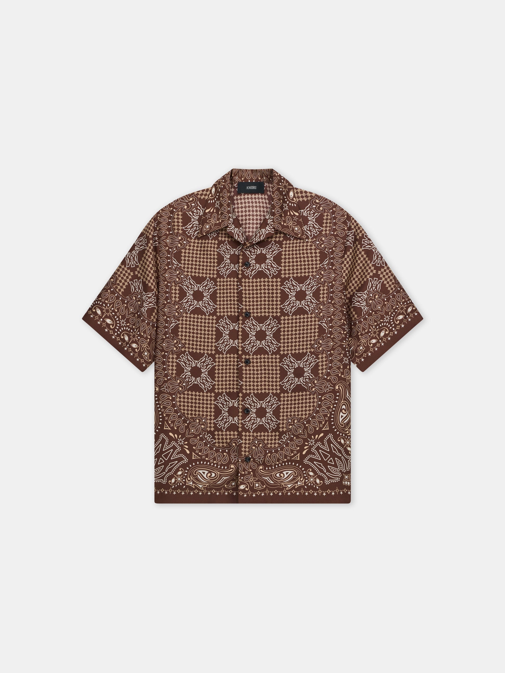 Ma Check Camp Shirt - Tobacco | Amiri Affordable