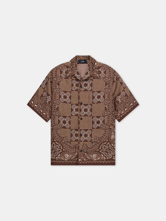 Ma Check Camp Shirt - Tobacco | Amiri Affordable