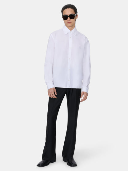 Poplin Dress Shirt - White | Amiri Great Deal