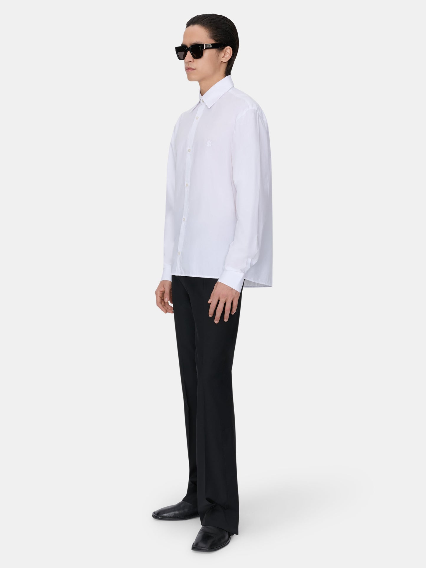Poplin Dress Shirt - White | Amiri Great Deal