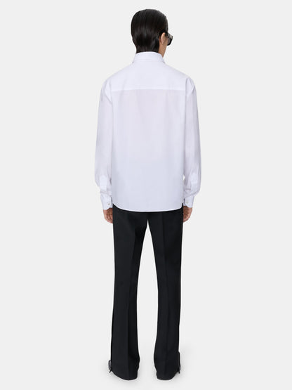 Poplin Dress Shirt - White | Amiri Great Deal